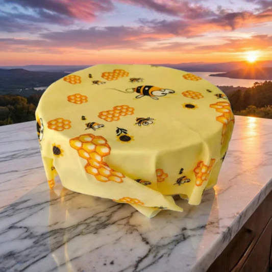 Lot de 3 toiles cirées à la cire d'abeille